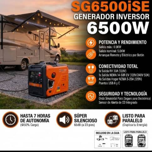Generador eléctrico Sigma 6500W